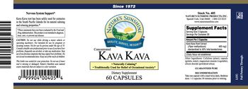Nature's Sunshine Kava Kava - supplement