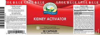 Nature's Sunshine Kidney Activator - chinese herbal supplement