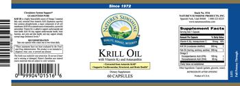 Nature's Sunshine Krill Oil - supplement