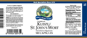 Nature's Sunshine Kudzu/St. John's Wort - herbal supplement