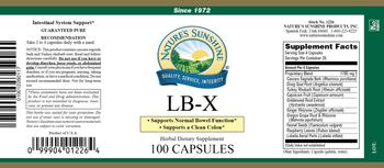 Nature's Sunshine LB-X - herbal supplement