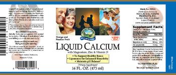 Nature's Sunshine Liquid Calcium With Magnesium, Zinc & Vitamin D - supplement