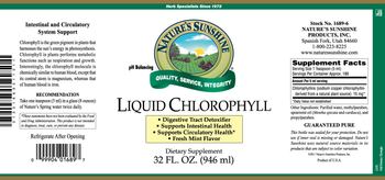 Nature's Sunshine Liquid Chlorophyll - supplement