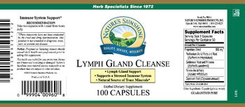 Nature's Sunshine Lymph Gland Cleanse - herbal supplement