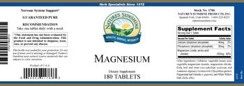 Nature's Sunshine Magnesium - supplement