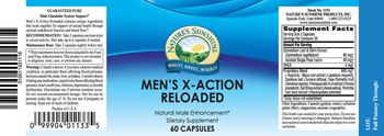 Nature's Sunshine Men's X-Action Reloaded - supplement
