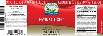 Nature's Sunshine Nature's Chi - herbal supplement