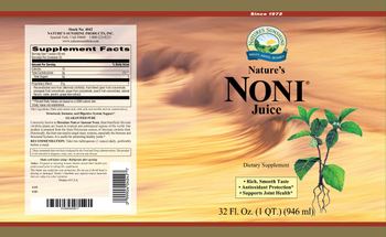 Nature's Sunshine Nature's Noni Juice - supplement