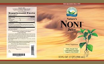 Nature's Sunshine Nature's Noni Juice - herbal supplement