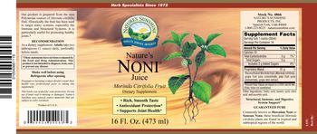 Nature's Sunshine Nature's Noni Juice - supplement
