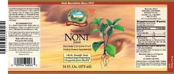 Nature's Sunshine Nature's Noni Juice - herbal supplement