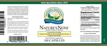 Nature's Sunshine Nature's Noni - herbal supplement