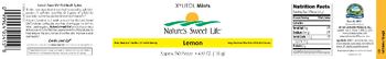Nature's Sunshine Nature's Sweet Life Xylitol Mints Lemon - 