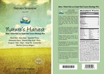 Nature's Sunshine Natures's Harvest - supplement