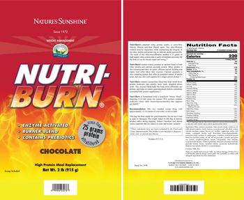 Nature's Sunshine Nutri-Burn Chocolate - 
