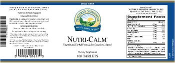 Nature's Sunshine Nutri-Calm - supplement