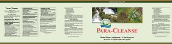 Nature's Sunshine Para-Cleanse Artemisia Combination - herbal supplement