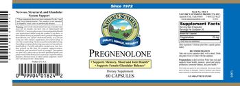 Nature's Sunshine Pregnenolone - supplement