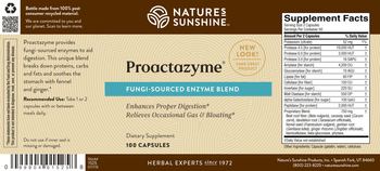 Nature's Sunshine Proactazyme - supplement