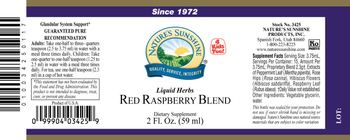 Nature's Sunshine Red Raspberry Blend - supplement
