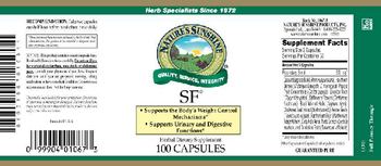 Nature's Sunshine SF - herbal supplement