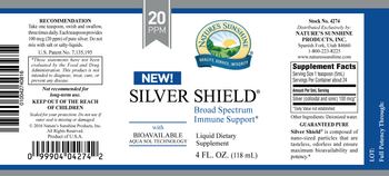 Nature's Sunshine Silver Shield with Bioavailable Aqua Sol Technology - liquid supplement