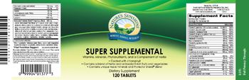 Nature's Sunshine Super Supplemental - supplement