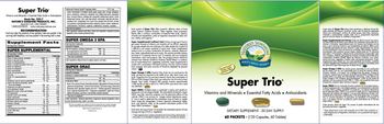 Nature's Sunshine Super Trio Super Supplemental - supplement