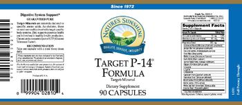 Nature's Sunshine Target P-14 Formula - supplement