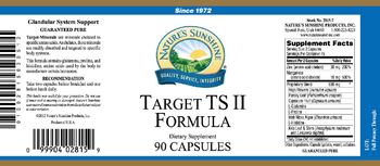Nature's Sunshine Target TS II Formula - supplement