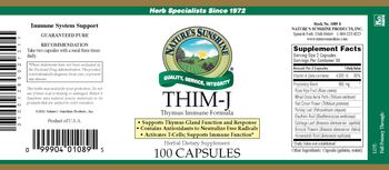 Nature's Sunshine Thim-J - herbal supplement