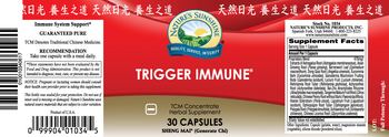 Nature's Sunshine Trigger Immune - herbal supplement