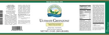 Nature's Sunshine Ultimate GreenZone - whole food supplement