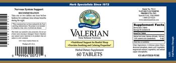 Nature's Sunshine Valerian - herbal supplement