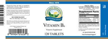 Nature's Sunshine Vitamin B6 - vitamin supplement
