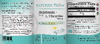 Nature's Trove Melatonin 3 mg + L-Theanine 200 mg - supplement