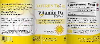 Nature's Trove Vitamin D3 1000 IU Cherry Flavor - supplement
