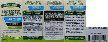 Nature's Truth Probiotic Acidophilus 3 mg - supplement