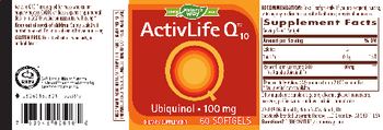 Nature's Way ActivLife Q10 100 mg - supplement