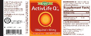 Nature's Way ActivLife Q10 50 mg - supplement