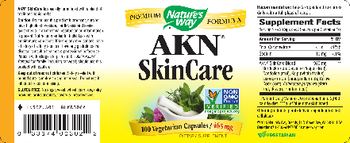 Nature's Way AKN SkinCare - supplement