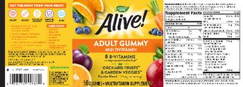 Nature's Way Alive! Adult Gummy Multivitamin - multivitamin supplement