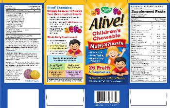 Nature's Way Alive! Children's Chewable Multi-Vitamin - supplement