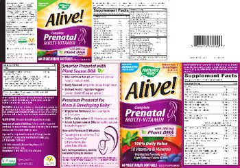Nature's Way Alive! Complete Prenatal Multi-Vitamin - supplement