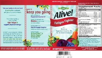 Nature's Way Alive! Fatigue Fighter - supplement