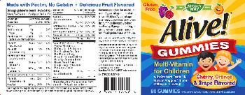 Nature's Way Alive! Gummies Multi-Vitamin for Children - supplement