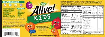 Nature's Way Alive! Kids Multivitamin Gummy - multivitamin supplement