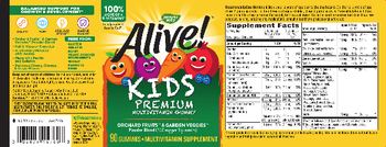 Nature's Way Alive! Kids Premium Multivitamin Gummy - multivitamin supplement