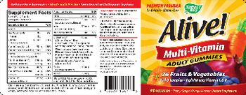 Nature's Way Alive! Multi-Vitamin Adult Gummies - supplement