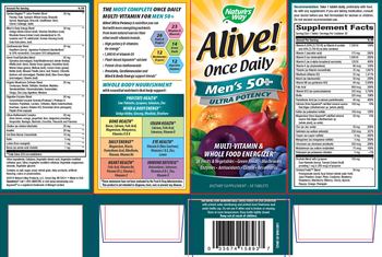 Nature's Way Alive! Once Daily Men's 50+ - supplement